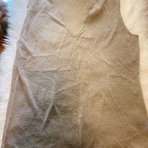 Linda Allard/Ellen Tracy Gold Tank top small